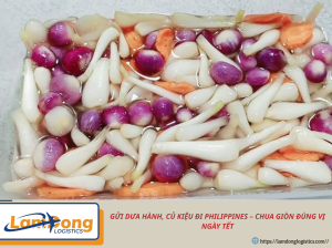Gửi Dưa Hành, Củ Kiệu Đi Philippines – Chua Giòn Đúng Vị Ngày Tết