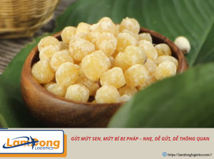 Gửi Mứt Sen, Mứt Bí Đi Pháp – Nhẹ, Dễ Gửi, Dễ Thông Quan