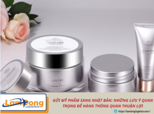 Gửi mỹ phẩm sang Nhật Bản: Những lưu ý quan trọng để hàng thông quan thuận lợi
