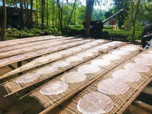 Xuất khẩu bánh tráng