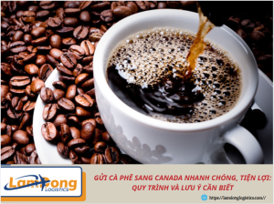 Gửi cà phê sang Canada nhanh chóng, tiện lợi: Quy trình và lưu ý cần biết
