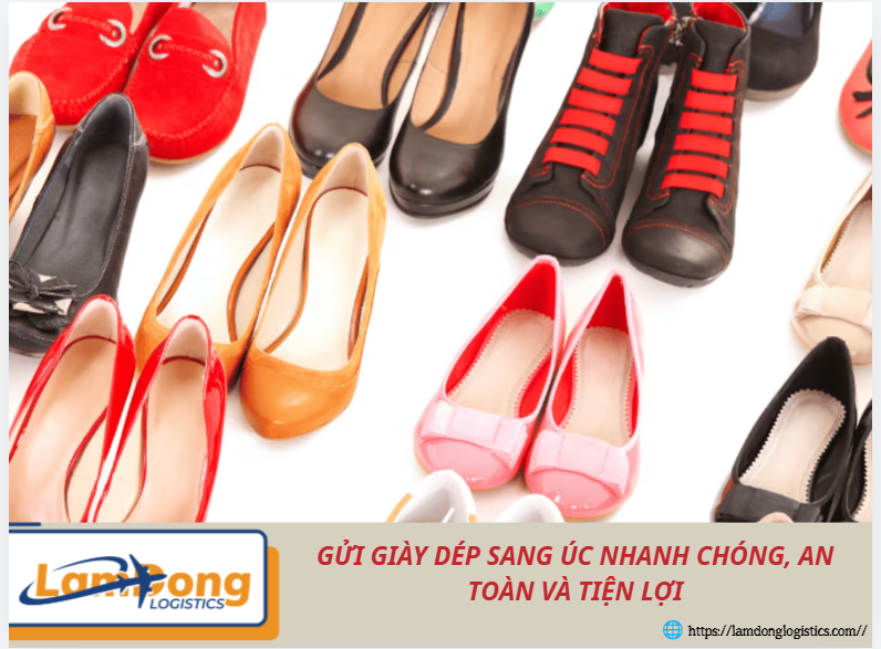 Gửi giày dép sang Úc nhanh chóng, an toàn và tiện lợi