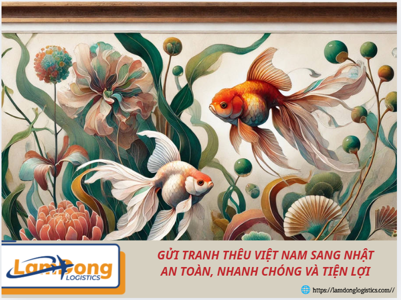 Gửi tranh thêu Việt Nam sang Nhật an toàn, nhanh chóng và tiện lợi