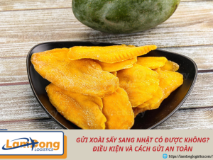 Gửi xoài sấy sang Nhật có được không? Điều kiện và cách gửi an toàn