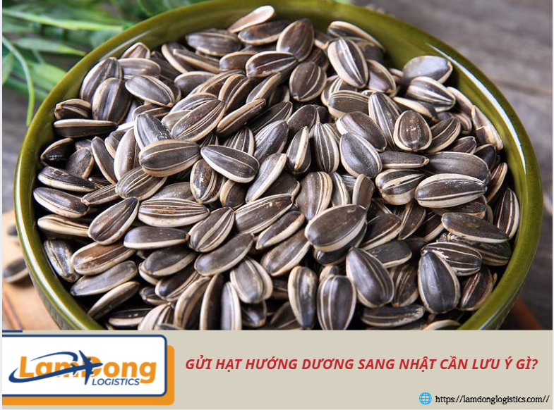 Gửi hạt hướng dương sang Nhật cần lưu ý gì?