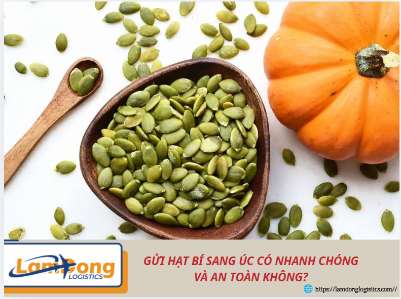 Gửi hạt bí sang Úc có nhanh chóng và an toàn không?