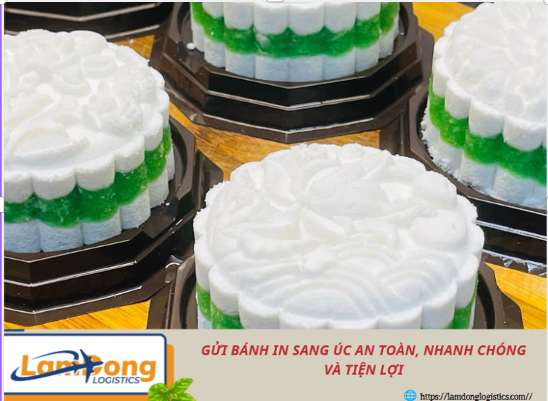 Gửi bánh in sang Úc an toàn, nhanh chóng và tiện lợi